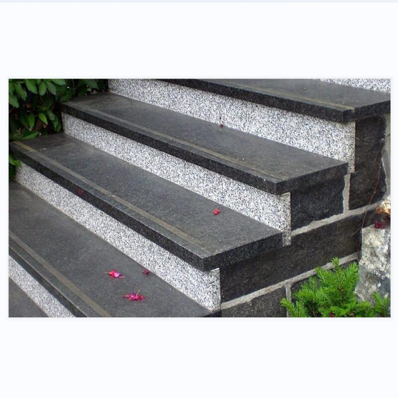 Granite Stairs & Steps, Grey Granite Staircase