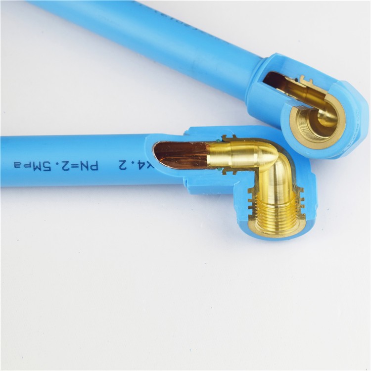 New Style Easy to install raw material for plumbing tool copper core ppr pipes