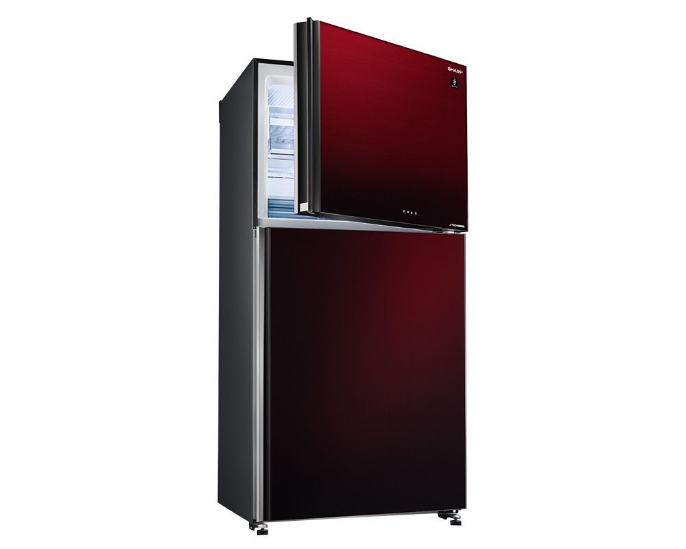 SHARP Refrigerator Inverter Digital, No Frost 480 Liter, Red SJ-GV63G-RD